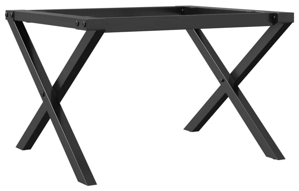 Pernas para mesa de centro estrutura em X aço
