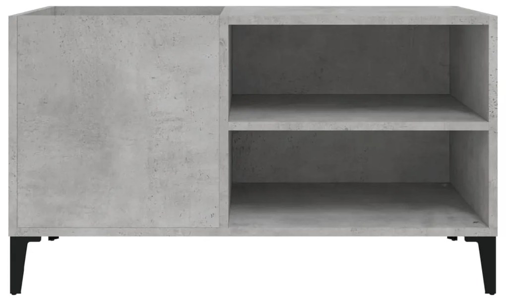Armário p/ discos 84,5x38x48 cm derivados madeira cinza-cimento