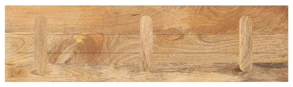 Tampo de mesa retangular 100x40x2,5 cm mangueira maciça