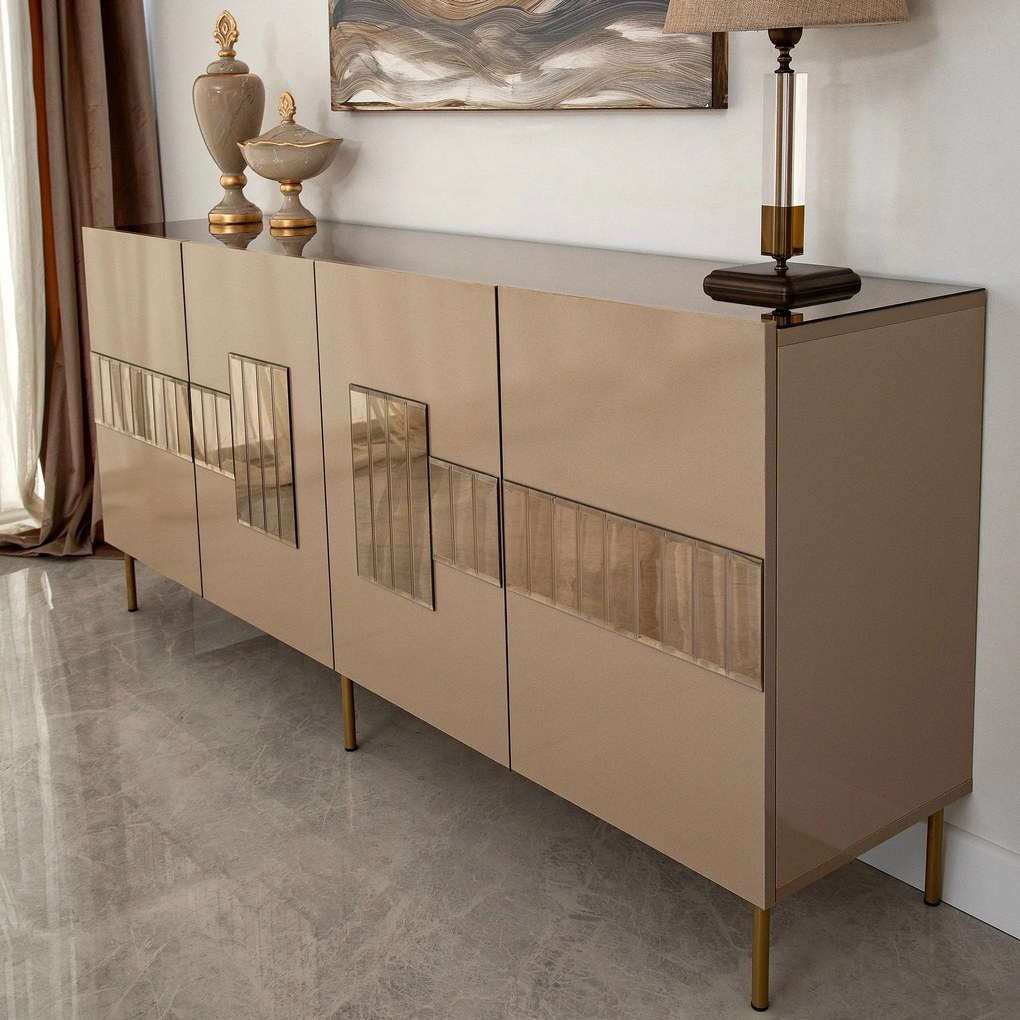 Console Paris – Bronze Gold – 180 cm x 80 cm x 40 cm