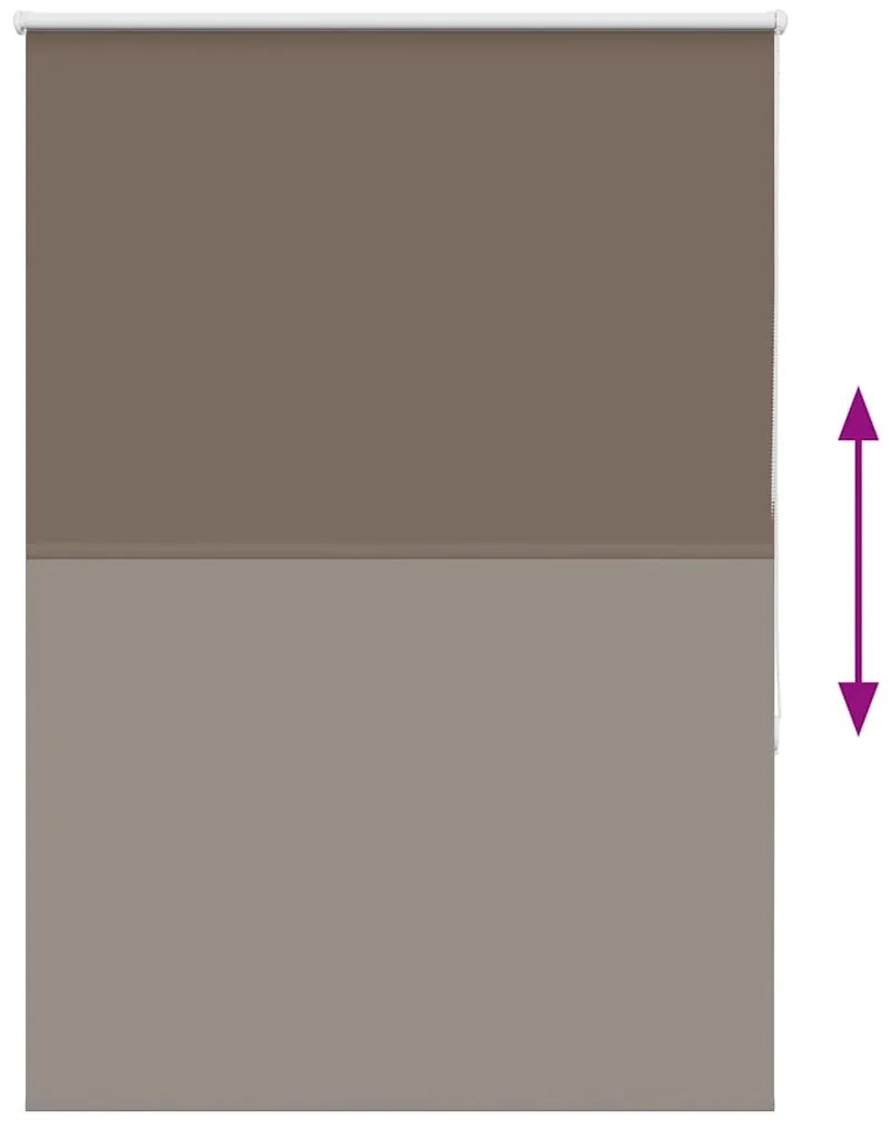 Persiana de enrolar 100x150 cm largura tecido 95,7 cm poliéster