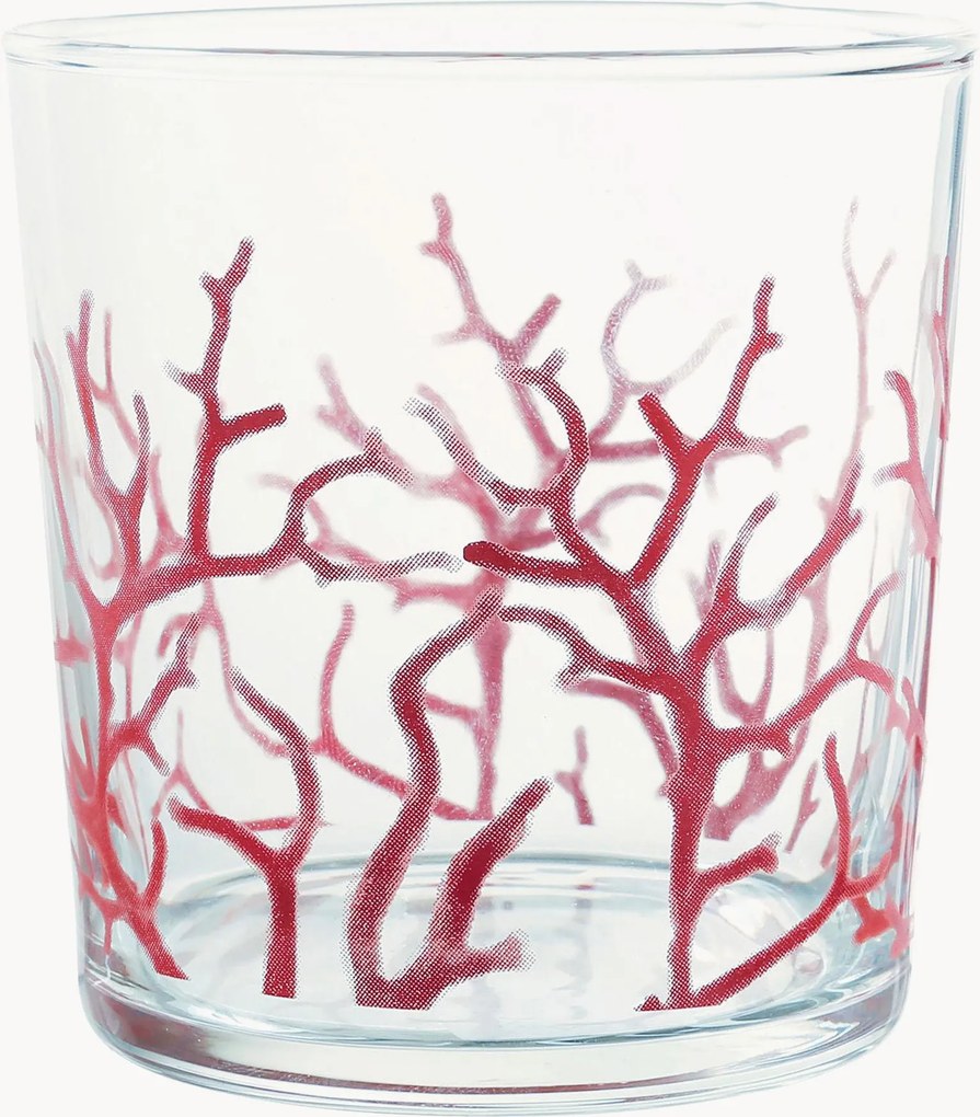 Copos Coral Bodega, 355 ml, conjunto de 12