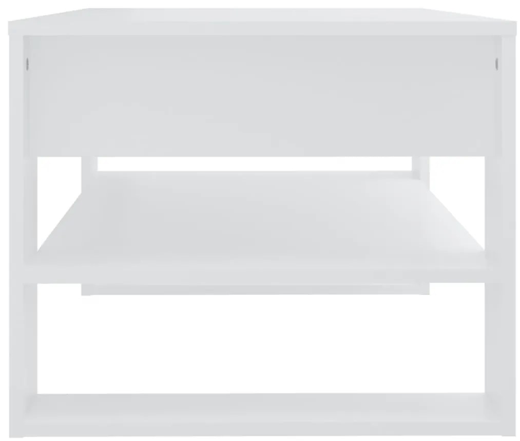 Mesa de centro 102x55x45 cm madeira processada branco