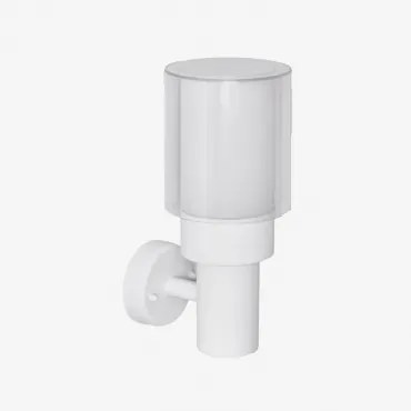Candeeiro De Parede Exterior De Aço Inoxidável Vantol Branco - Sklum