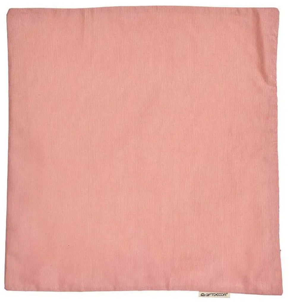 Capa de travesseiro Cor de Rosa (45 x 0,5 x 45 cm) (12 Unidades)