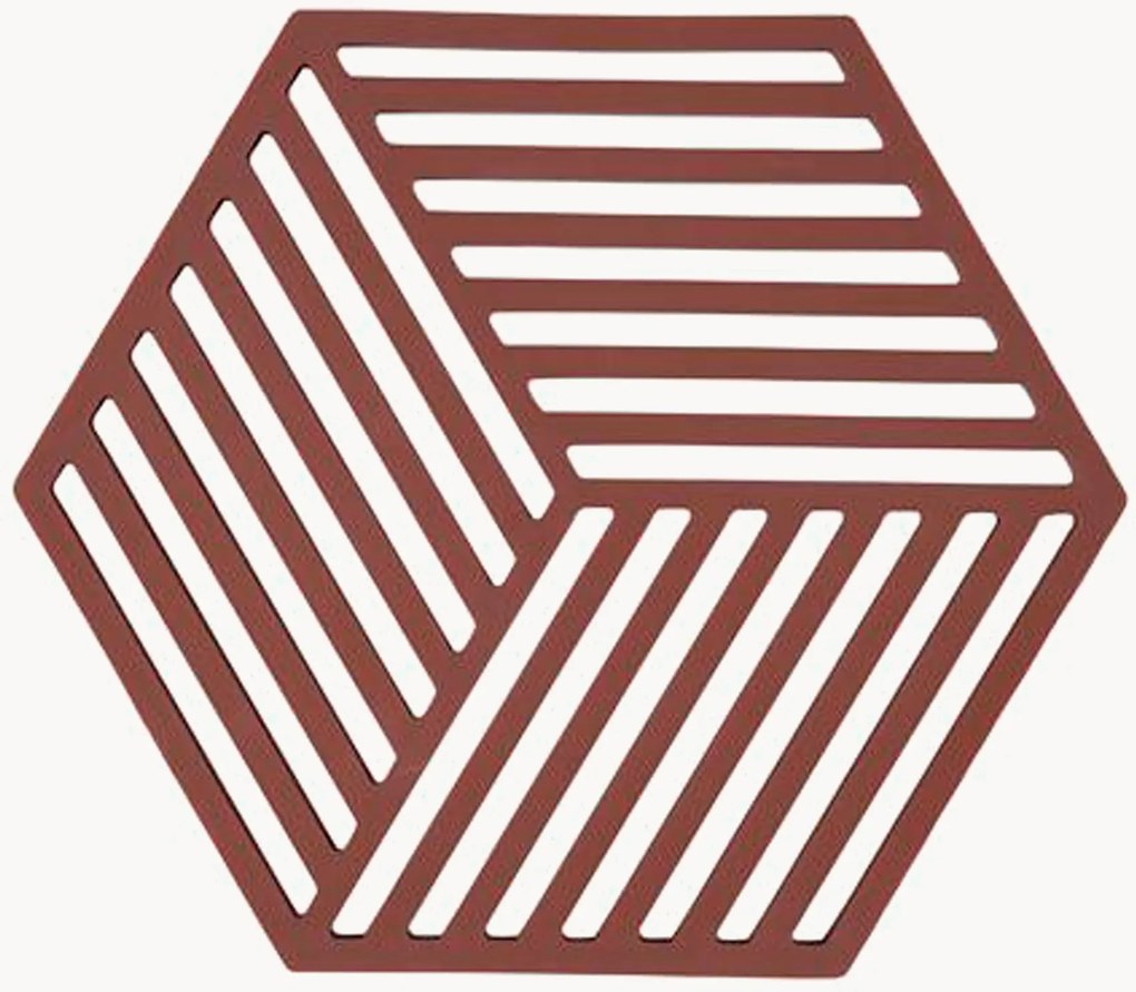Bases para copos em silicone Hexagon, conjunto de 2