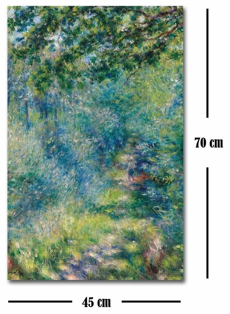Pintura Decorativa em Tela FAMOUSART-035 – Multicolor – 45 x 70 cm