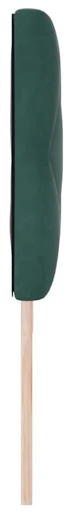 Cabeceira Blocos de Diamante Veludo Verde Escuro 180 cm