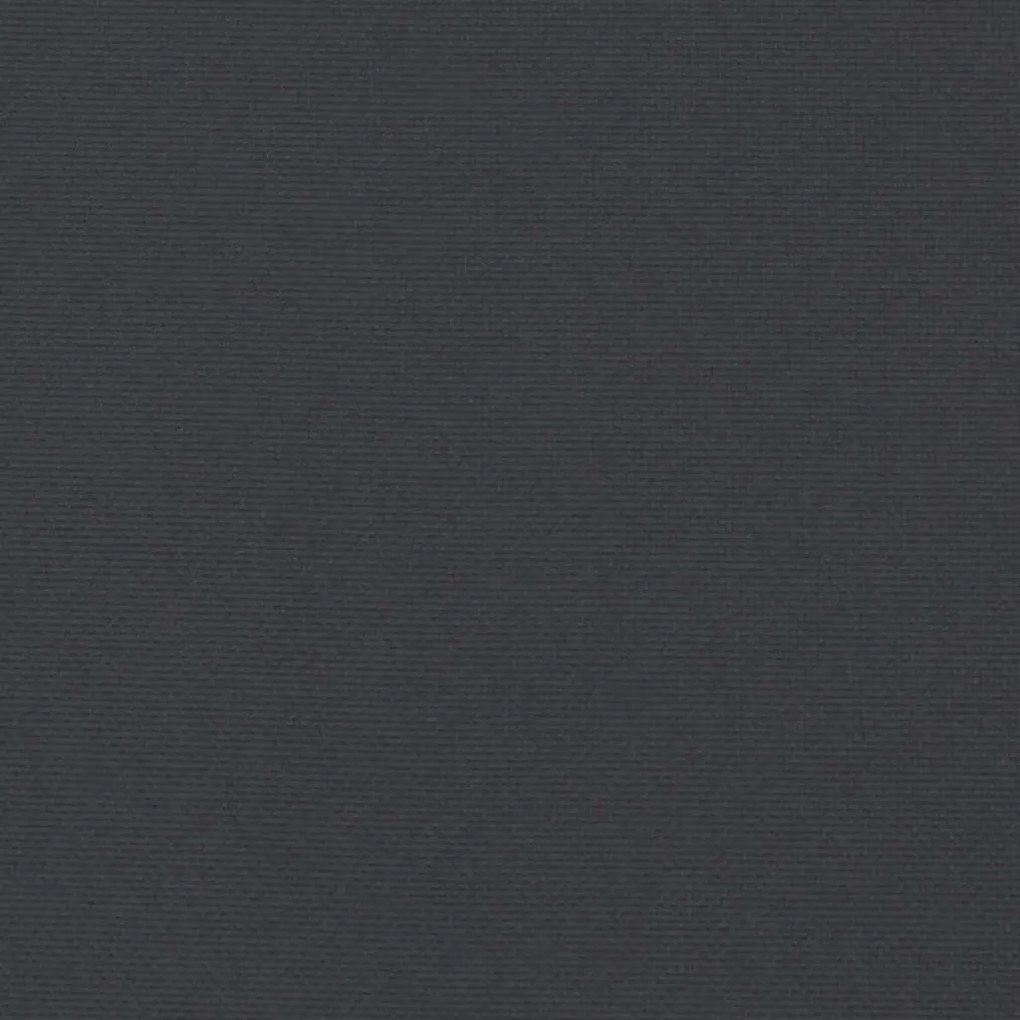 Almofadão p/ banco de jardim 180x50x4 cm tecido oxford preto