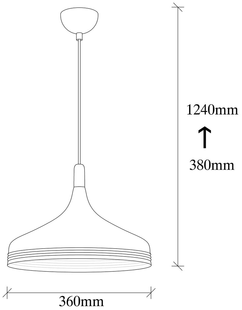 Candeeiro de Teto Saglam – Branco, Dourado e Cobre – 36 cm