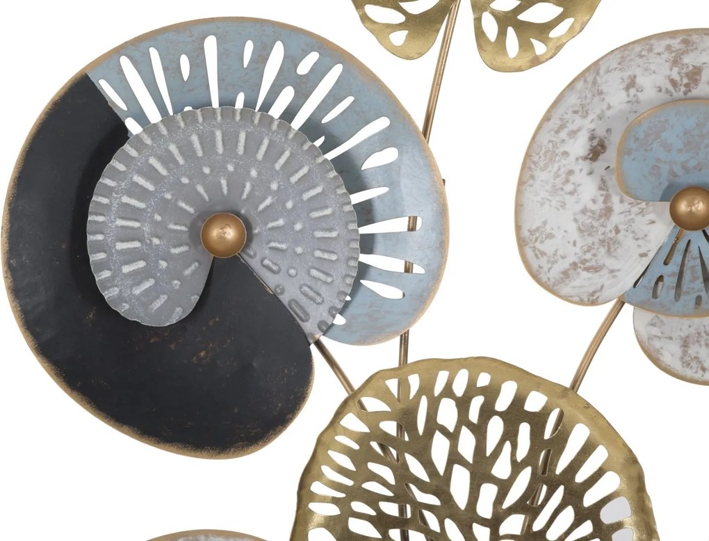 PAINEL DE PAREDE DE FERRO GLOTH -C- CM 70X5,5X102 MULTICOLOR