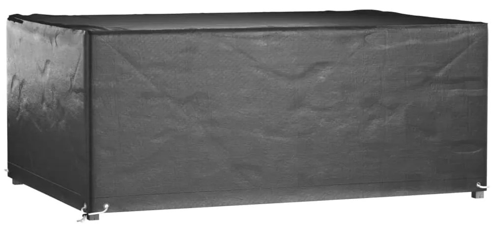 Capas p/ mobília de jardim 2pcs 8 ilhós 180x122x75cm retangular
