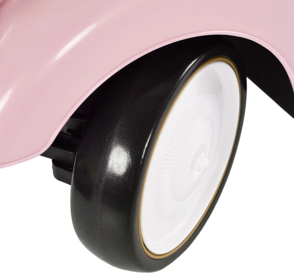 Carro Andador para Bebé de 12 a 36 Meses com Buzina Compartimento de Armazenamento e Volante 58x27x35 cm Rosa