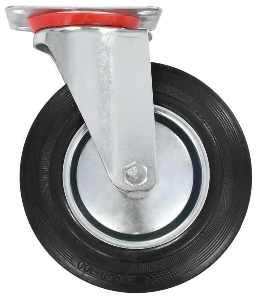 Rodas giratórias 4 pcs 200 mm