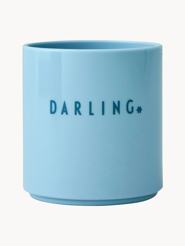 Caneca para crianças Mini Favourite com letras diferentes na parte da frente e de trás