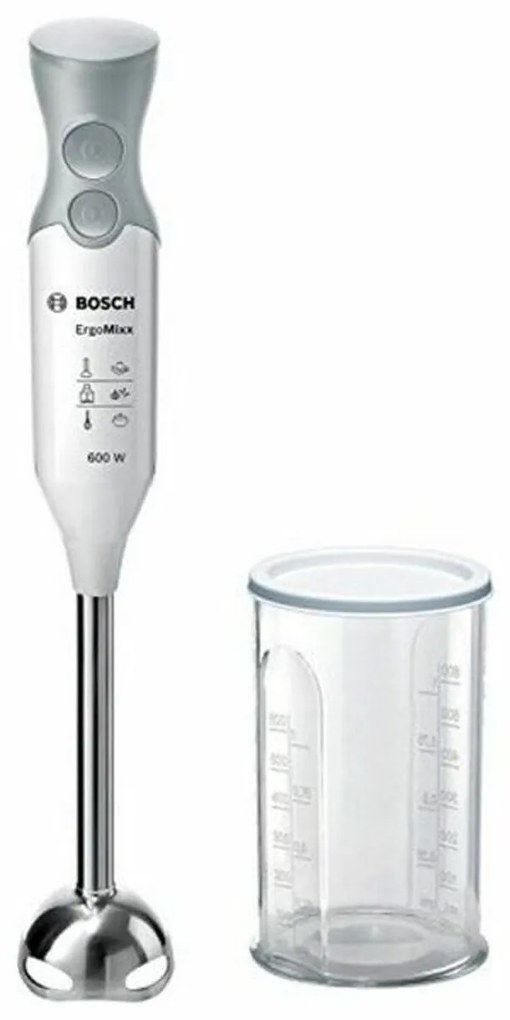 Batedora de Mão BOSCH Ergo Mixx MSM66110 600W Cinzento Branco/Cinzento 600 W