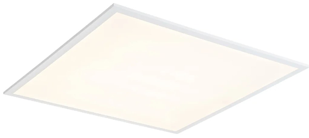 Painel LED embutido branco quadrado com LED incluído 3000K - 6500K com interruptor DIP - Seagal