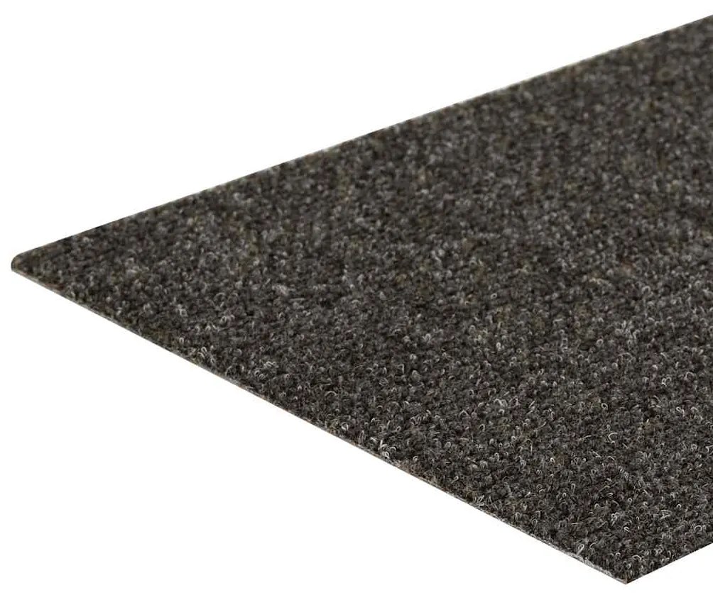 Tapetes de escada adesivos 30 pcs 76x20 cm retangular antracite