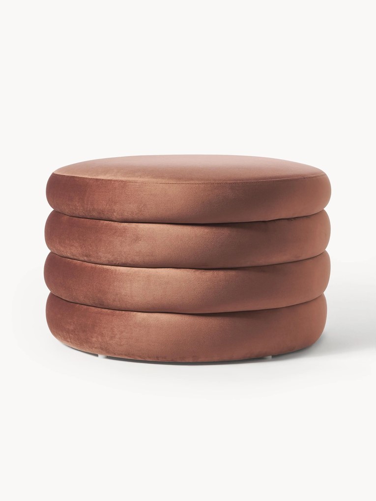 Banco em bouclé XL com arrumação Alto