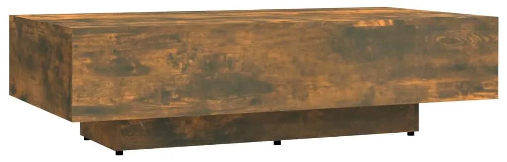 Mesa de centro 115x60x31 cm madeira processada carvalho fumado