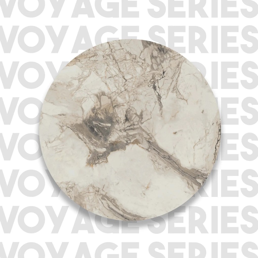 Secretária VG23 – Mármore Branco e Dourado – 120x75x60 cm