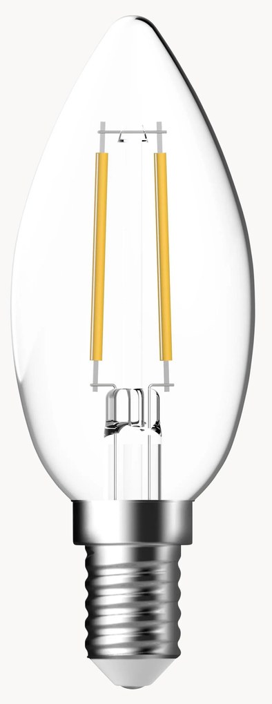 Lâmpadas E14, branco quente, conjunto de 2