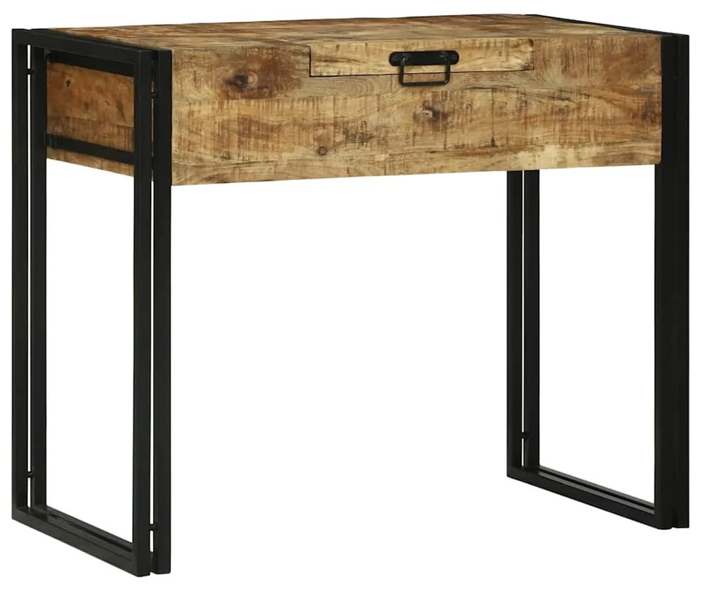 vidaXL Toucador 90x50x75 cm Madeira Sólida de Mangueira