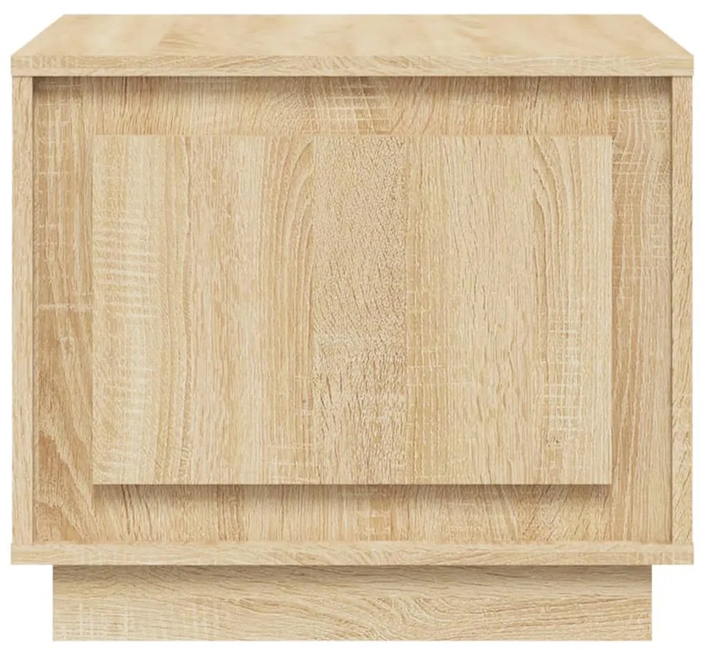 Mesa de centro 51x50x44 cm derivados madeira carvalho sonoma