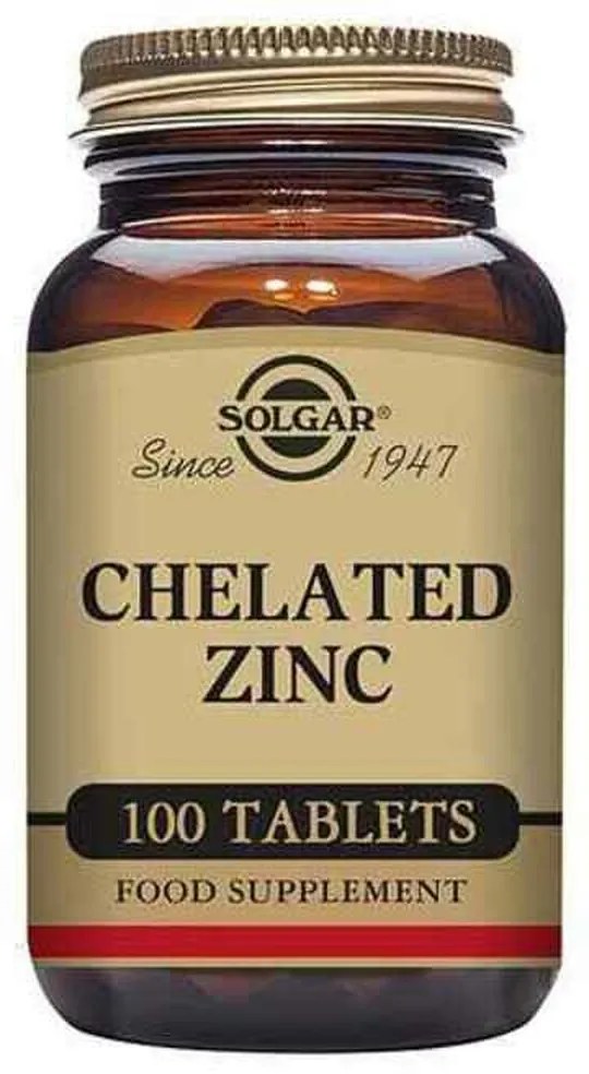Zinco Quelado Solgar Zinc Quelado (100 uds)