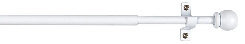 Varão Stor Planet Cintacor Esfera 70-120 cm Metal Branco