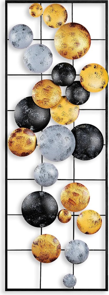 Acessório Decorativo de Parede Camber – Multicolor – 32x90x4 cm