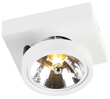 Foco moderno branco rotativo e inclinável - Ga 1 Moderno