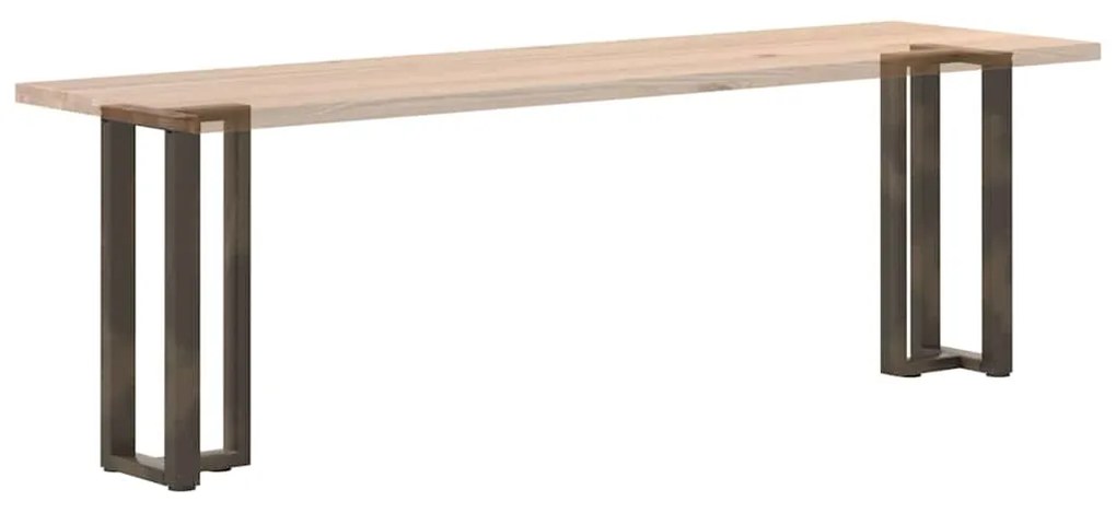 Pés de mesa de console em forma de T, 2 peças, preto, 25x28x(72-73) cm