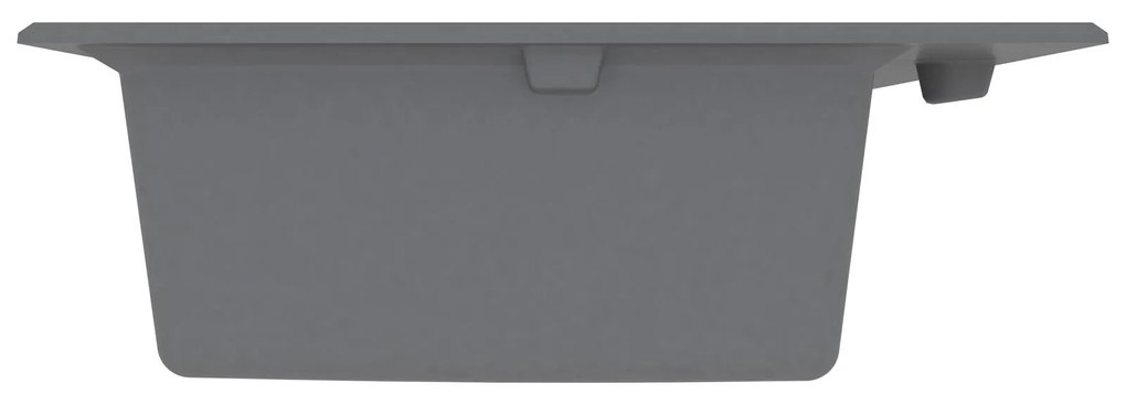 Tanque de Cozinha Cinza 790x500x193 mm Granito