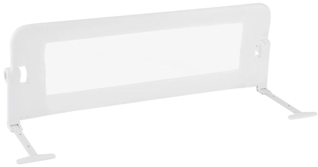 Barra segurança Cama para bebés dobrável Cama de solteiro Cama de casal 120 x 40,5 x 42 cm Branco