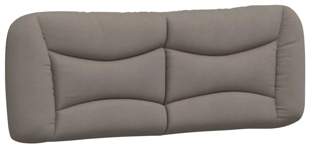 Estrutura de cama com LED sem colchão 180x200 cm tecido