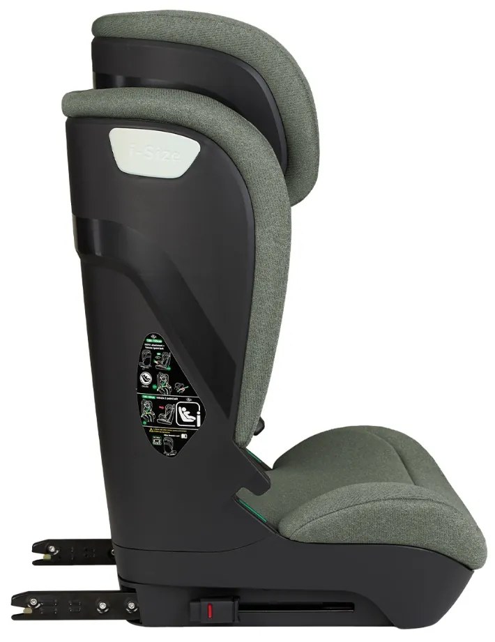 Cadeira Auto Bebé 100-150 cm i-Scout i-SIZE Verde Militar