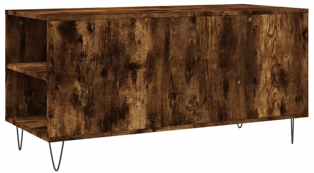 Mesa de centro derivados de madeira carvalho fumado