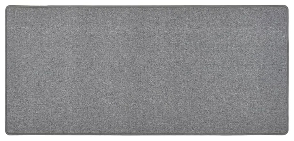 vidaXL Tapete/passadeira 50x100 cm cinzento-escuro