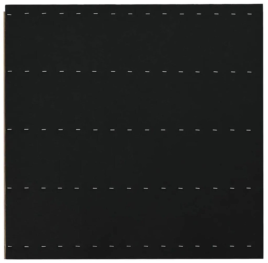 Painéis de parede acústicos 2 pcs ripado 60,5x60 cm