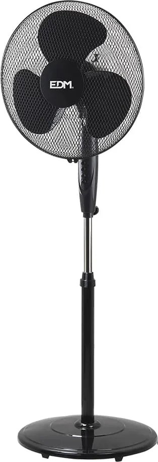 Ventoinha de Pé EDM PAS‑O 45W – Ø40 cm, Altura Regulável
