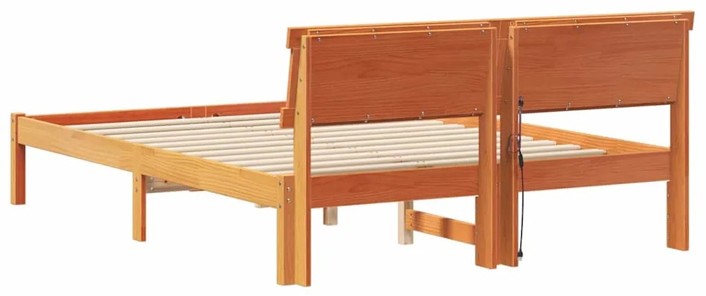 Estrutura da Cama Castanho-mel 120 x 200 cm