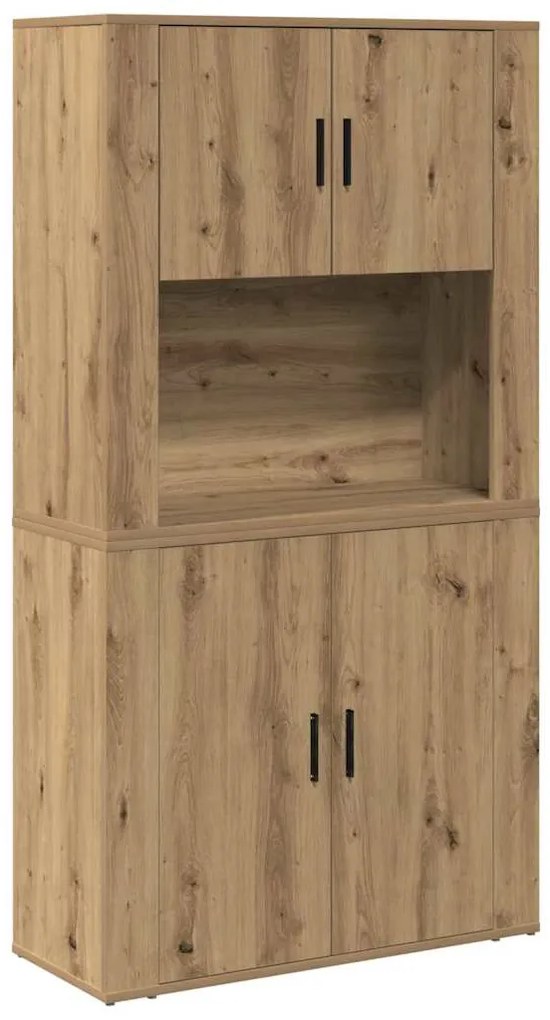 Highboard Carvalho Artisan 80x33x150 cm Madeira Técnica
