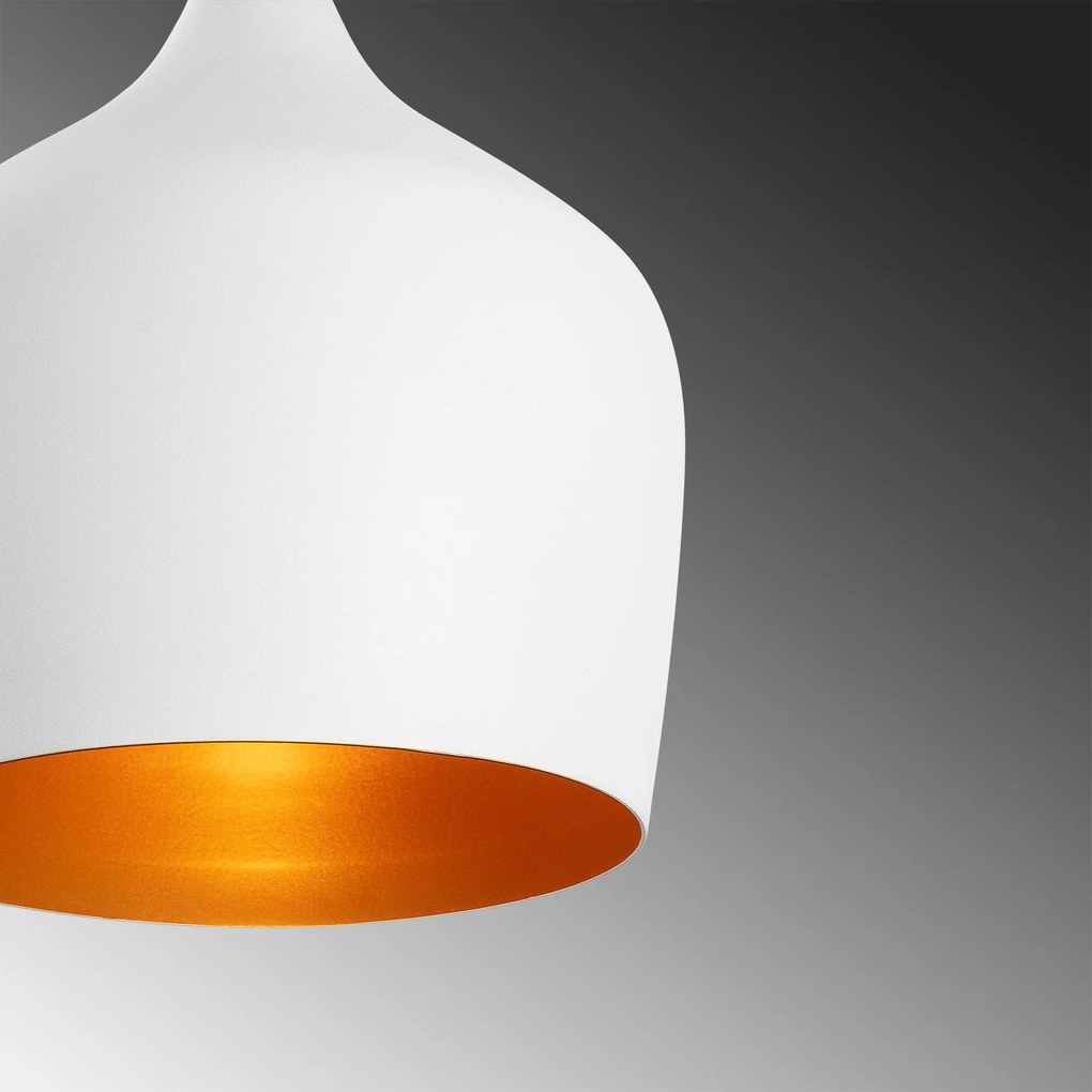 Chandelier Dodo – Branco – 22 x 22 cm