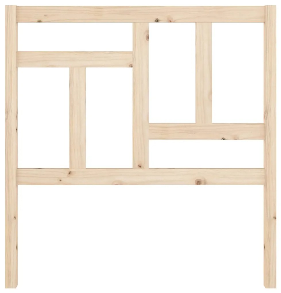 Cabeceira de cama 95,5x4x100 cm pinho maciço