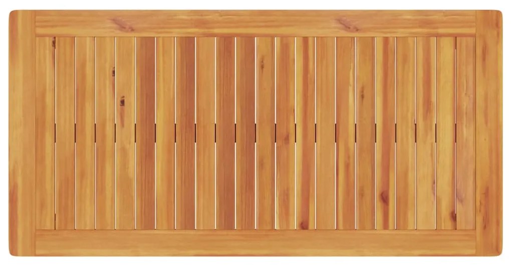 Conjunto de Jantar 3 pcs Madeira Natural 100-200 cm