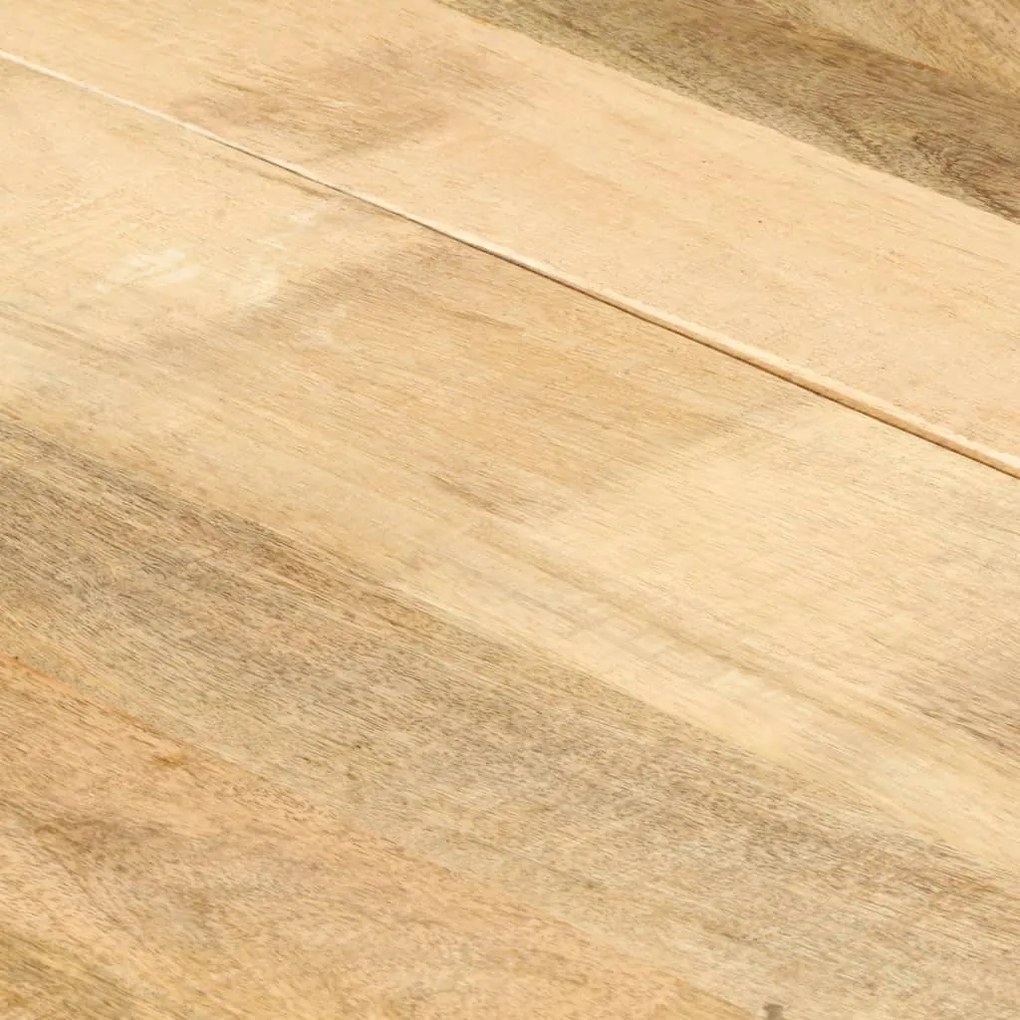 Mesa de jantar 120x60x76 cm madeira de mangueira maciça