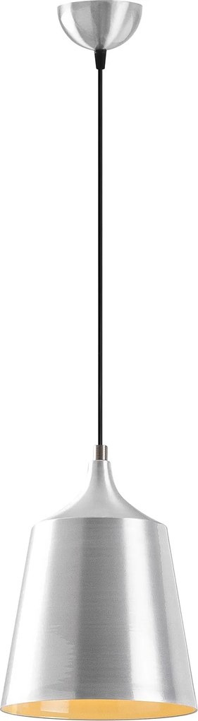 Lustre Dodo – Prateado e Turquesa – 20 x 20 cm, Altura 125 cm