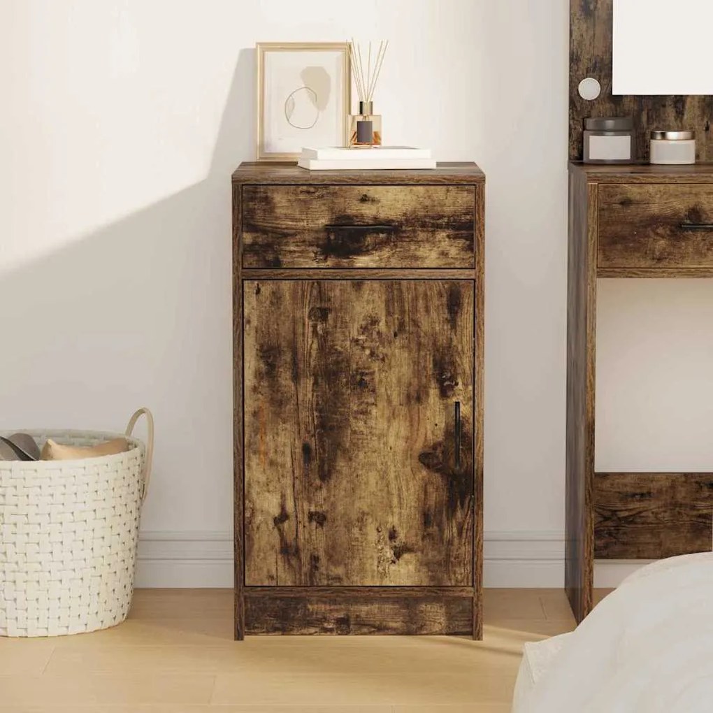 Buffet vidaXL Carvalho Fumado 40x41x75 cm Madeira Engenharia