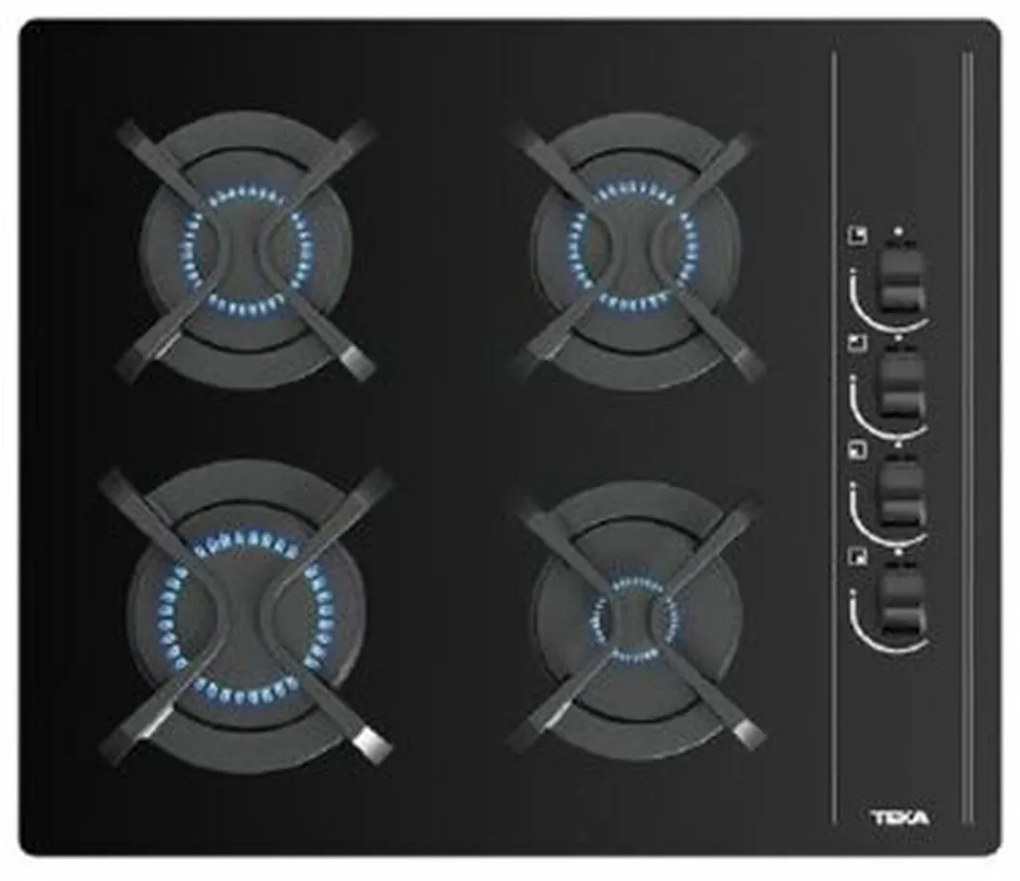 Placa de Gás Teka GBC64002KLN BK 60 cm